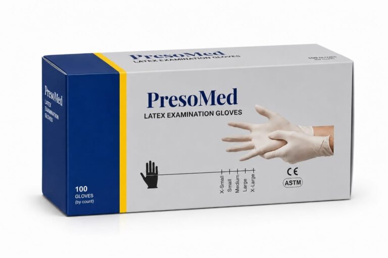 PresoMed® Powdered Latex Examination Gloves